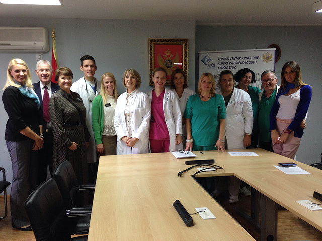 Montenegro Central Clinic press conference